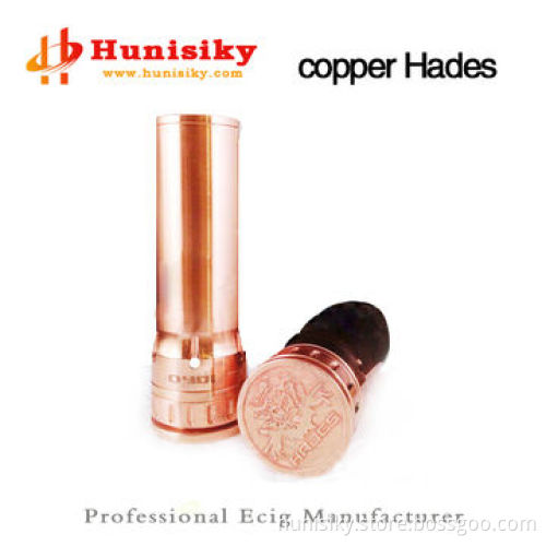 Copper Hades mod, mechanical 26650 battery